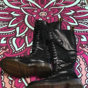 20 hole Dr. Martens with zipper USED but  loved